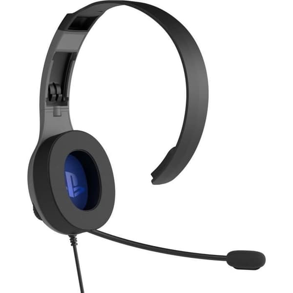 PDP LVL30 Grey Cat Headset för PS4 - Stereo Headset med flexibla mikrofon - Officiellt licensierad