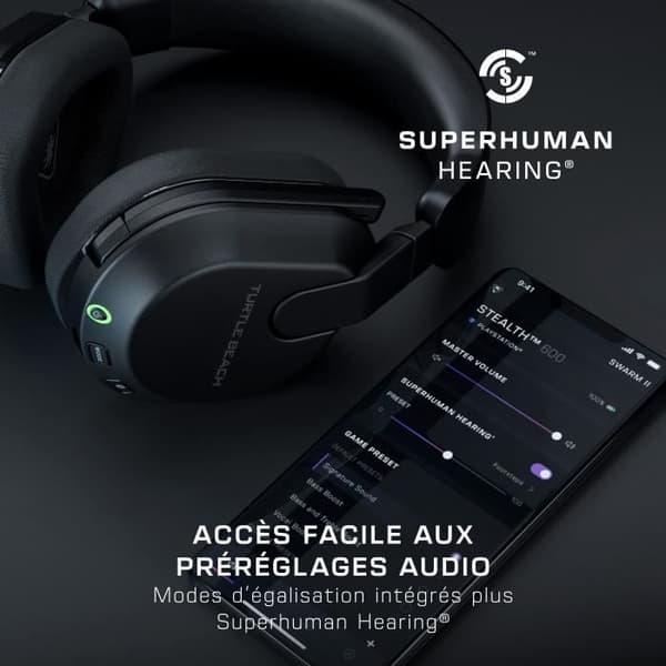 Trådlöst spelheadset för flera plattformar - TURTLE BEACH - Stealth™ 600 XB (Gen 3) - Svart