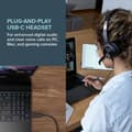 Miniatyrbild 2 av 4: Hörlurar - CREATIVE - USB-CHATT - Brusreducerande - Trådbunden - Cirkumaural