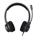 Miniatyrbild 1 av 6: Trust Ayda USB + USB-C-headset med ENC-mikrofon, 65 % återvunnen plast, brusreducerande mikrofon, trådbundet PC-headset