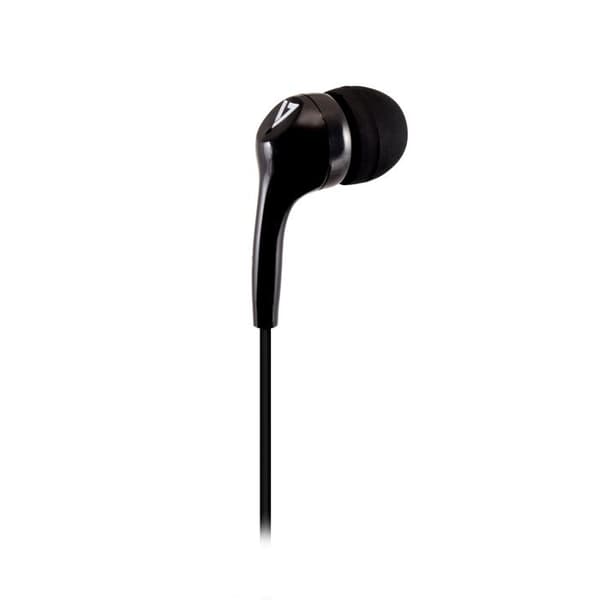 Hörlurar - V7 - HA105-3EB - Kabelansluten - In-ear - 32 Ohm - Svart