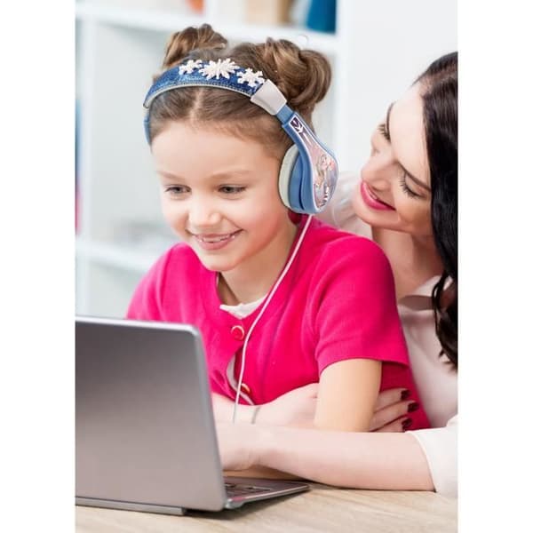 Trådbundna hörlurar för barn - KIDDESIGNS - Kid Safe - Frozen 2