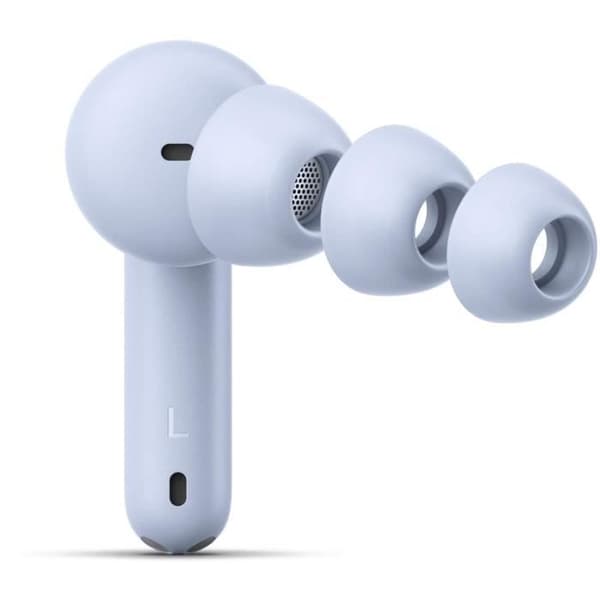 Trådlösa Bluetooth-hörlurar - Urban Ears BOO TIP - Slightly Blue - 30 timmars batteritid - Ljusblå