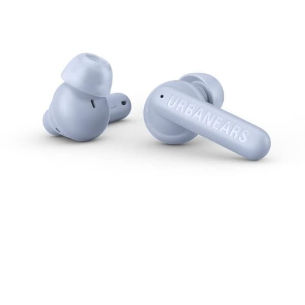 Trådlösa Bluetooth-hörlurar - Urban Ears BOO TIP - Slightly Blue - 30 timmars batteritid - Ljusblå