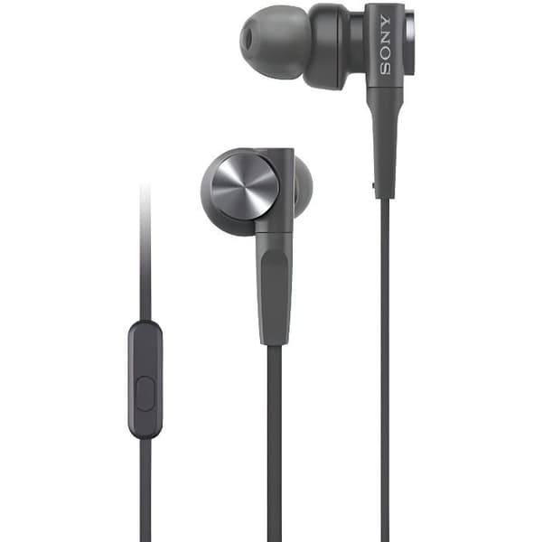 In-ear hörlurar - SONY - MDR XB50AP - Kabelansluten - Svart - Optimal komfort