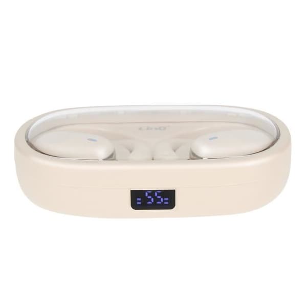 Trådlösa hörlurar - LINQ - Öppen modell - Bluetooth 5.3 - Svettsäker - LED-skärm