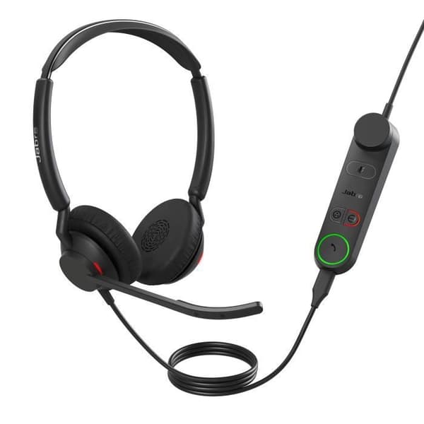 Engage 50 II Link, svart headset, stereo, USB-C, UC