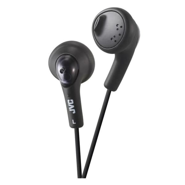 JVC HA-F160-B-E headset, Intraaural, hörlurar, Trådbunden, 15 - 20000 Hz, 1 m, Svart