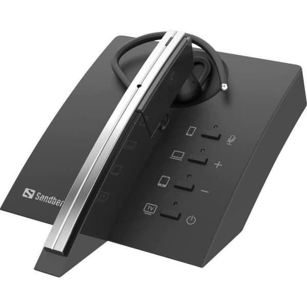 Sandberg 126-25 telefon Headset On-ear Bluetooth Mono svart (krom) Noise Cancelling Mute