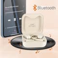 Miniatyrbild 4 av 4: Bluetooth-hörlurar - LINQ - Öppen Design - Batteritid 6h - Touchkontroll - Inkluderad fodral