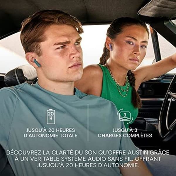 Urbanista TWS Austin trådlösa hörlurar - Bluetooth 5.3 IPX4 med dubbla mikrofoner
