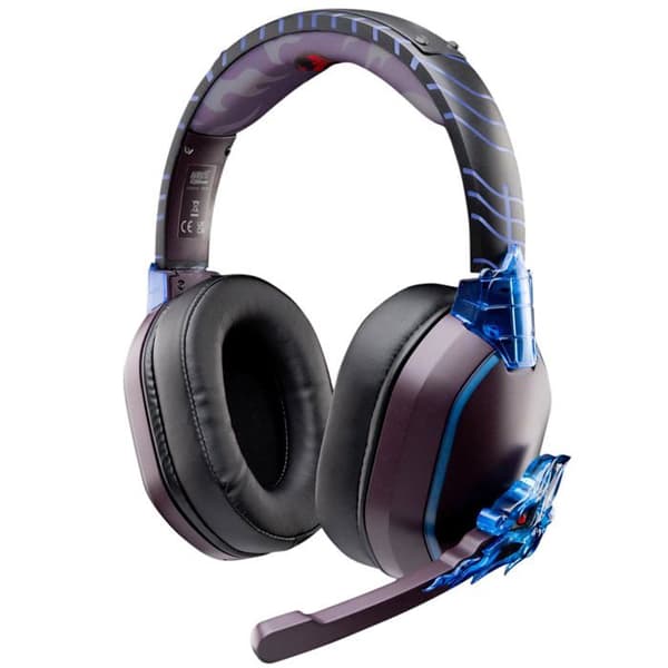 Hörlurar - Lexip x Tsume - Naruto Shippuden Madara - Bluetooth 5.1 - Kompatibel med PC/Switch - Avtagbar mikrofon