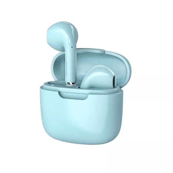 Bluetooth Earphones TWS Wireless Headphones Mini InEar Buds For iPhone Android Blue