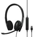 Miniatyrbild 4 av 5: EPOS | SENNHEISER ADAPT 160T USB II Headset Trådbundet pannband Office/Call Center USB Typ-A Svart