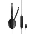 Miniatyrbild 5 av 5: EPOS | SENNHEISER ADAPT 160T USB II Headset Trådbundet pannband Office/Call Center USB Typ-A Svart