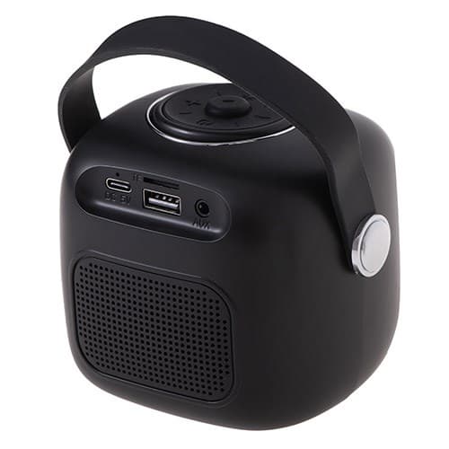 Adler AD 1199 svart karaokehögtalare med mikrofon - SD/USB/AUX/Bluetooth