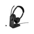 Miniatyrbild 1 av 3: GN Jabra Jabra Evolve2 55 MS Stereo - Headset - On-Ear - Bluetooth - kablar - aktiv Rauschunterdrückung - USB-C -