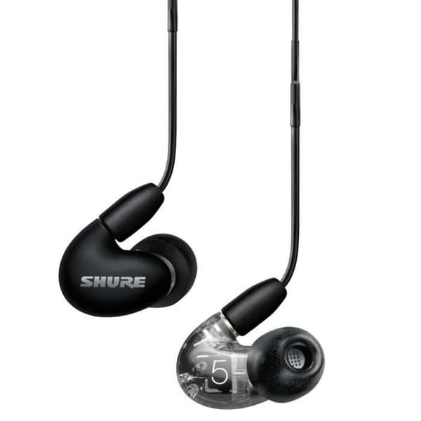 Shure AONIC 5 Trådbundna ljudisolerande hörlurar - Svart
