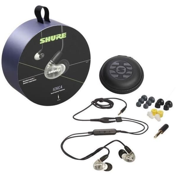 Shure AONIC 4 Trådbundna ljudisolerande hörlurar - Vit