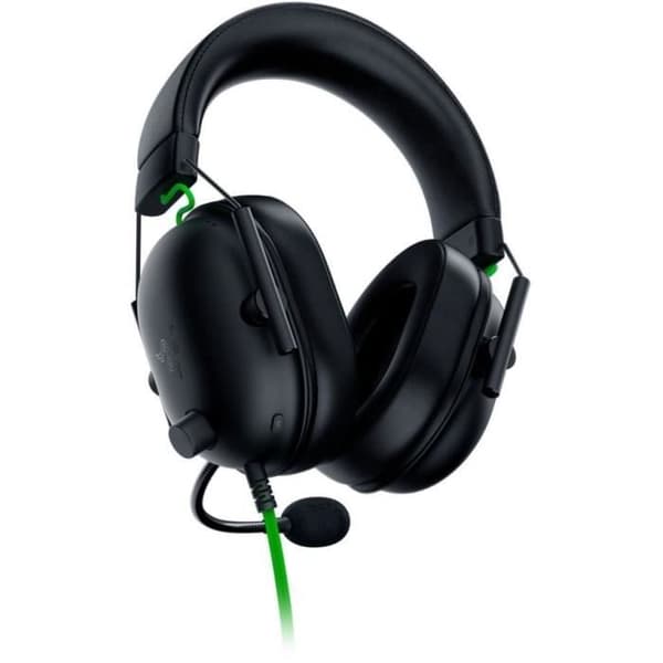 Spelheadset - RAZER - BLACKSHARK V2 X USB - Svart - Brusreducerande mikrofon - 50 mm Triforce