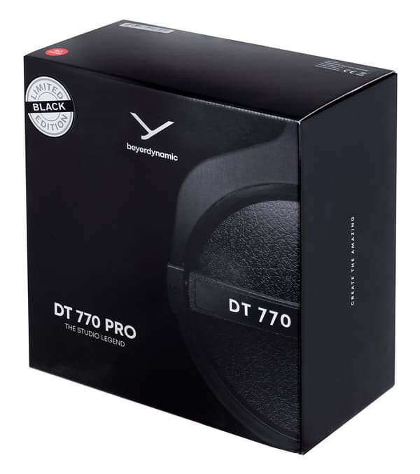 Beyerdynamic DT 770 PRO 80 OHM BLACK LIMITED EDITION - lukkede studiehovedtelefoner