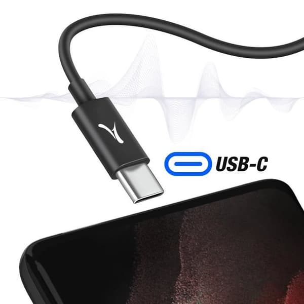 Trådbundna Hörlurar - AKASHI - USB-C - Ljudreducering - Mikrofonskontroll - Svart