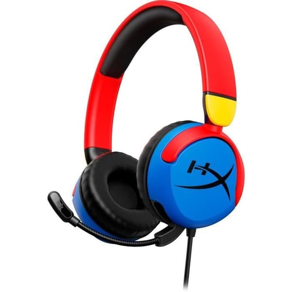Kabelanslutet spelheadset - HyperX Cloud Mini - för PC &amp; konsol - Flerfärgad