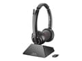 Miniatyrbild 3 av 3: Mikrohörlurar - HP - Poly Savi 8220 - DECT/Bluetooth - trådlös - Aktiv brusreducering