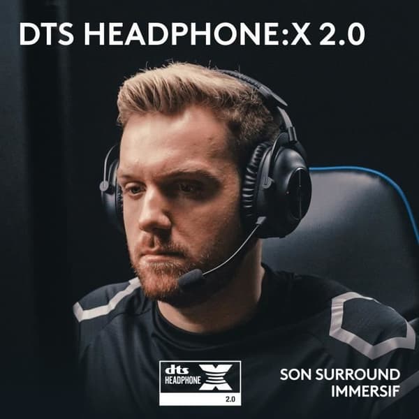 Gaming headset - Trådlös - Logitech G - Pro X 2 - Med mikrofon - Svart