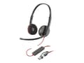 Miniatyrbild 2 av 4: Headsetmikrofon - trådbunden - USB-C - HP Inc. - Poly Blackwire 3220 - Blackwire 3200-serien - headsetmikrofon - on-ear - trådbunden - USB