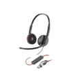 Miniatyrbild 1 av 4: Headsetmikrofon - trådbunden - USB-C - HP Inc. - Poly Blackwire 3220 - Blackwire 3200-serien - headsetmikrofon - on-ear - trådbunden - USB