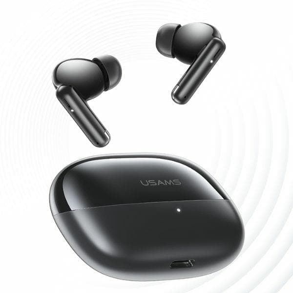 USAMS Bluetooth 5.3 IF27 langattomat in-ear kuulokkeet musta/musta