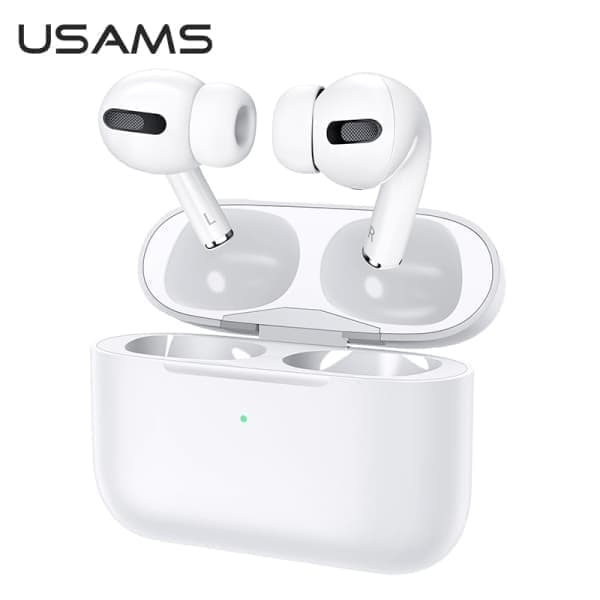 USAMS Bluetooth 5.0 TWS YS -sarjan langattomat kuulokkeet valkoinen/valkoinen BHUYS01