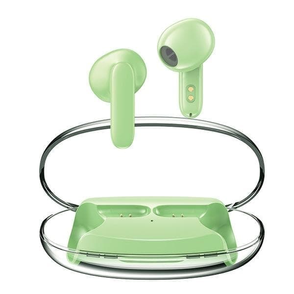 AWEI Bluetooth 5.3 T85 ENC TWS kuulokkeet + telakointiasema vihreä/vihreä