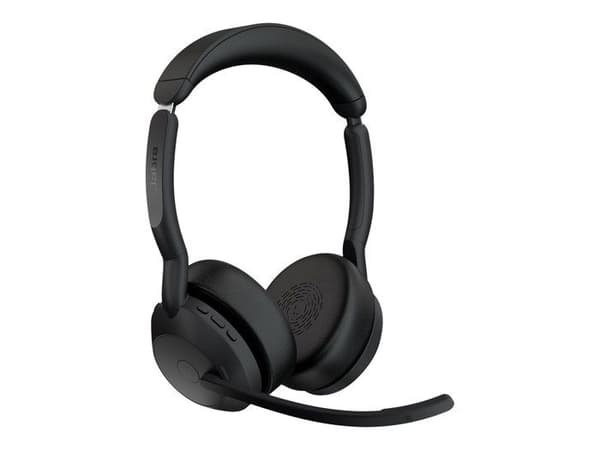 Headset - Bluetooth - trådlöst - USB-C, USB-A - Jabra - Jabra Evolve2 55 UC Stereo - headset - med laddningsställ