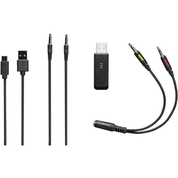Trådlöst spelheadset - The G-Lab - KORP PROMENTHIUM - Mikrofon - RGB - PC/PS4/Xbox One - Svart