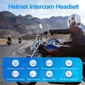 Pikkukuva 5 / 10: INF Bluetooth kypäräkuulokkeet mikrofonilla (musta) Soft Mic