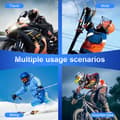 Pikkukuva 10 / 10: INF Bluetooth kypäräkuulokkeet mikrofonilla (musta) Soft Mic