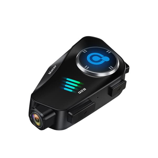 INF Hjälm Bluetooth Headset 2-i-1 Soft+Hard Mic, Svart 0