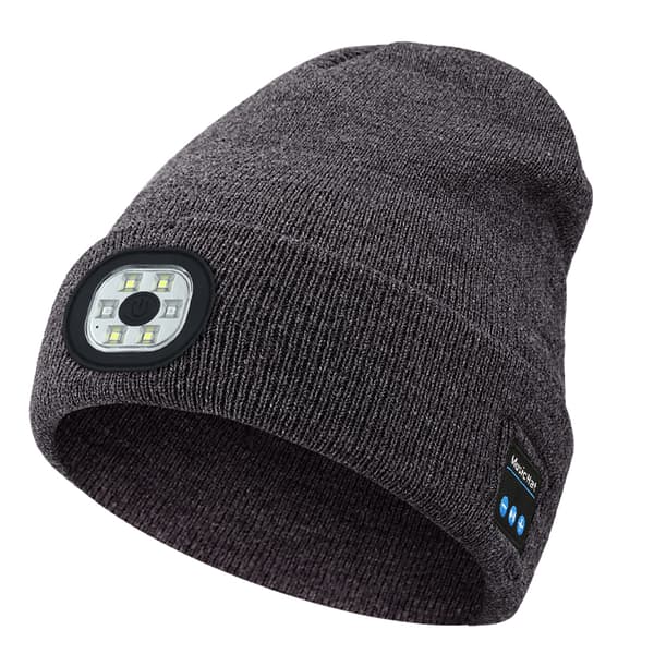 INF Bluetooth-musiikkipipo Harmaa