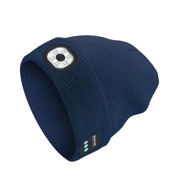 INF Bluetooth Musik Stickad Mössa