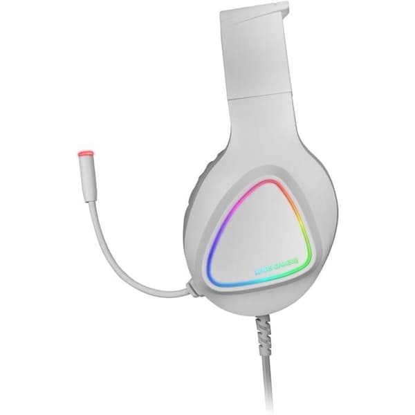 Mars Gaming MH222 White Gaming Headset med mikrofon