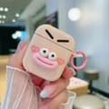 Pikkukuva 2 / 2: 3D Emoji -kotelo AirPods 1/2:lle - vaaleanpunainen
