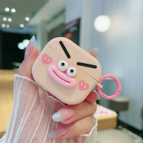 3D Emoji-etui til AirPods 3 - Pink