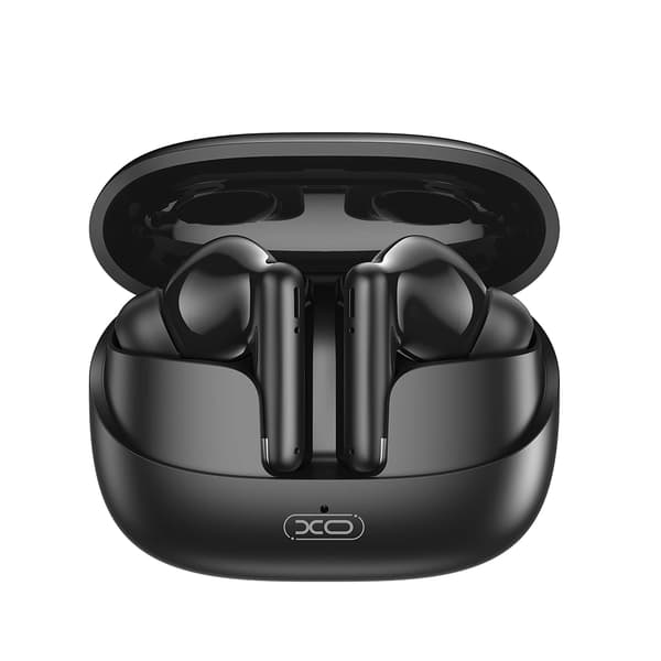 XO In-Ear Bluetooth Headsert med laddbox - Svart