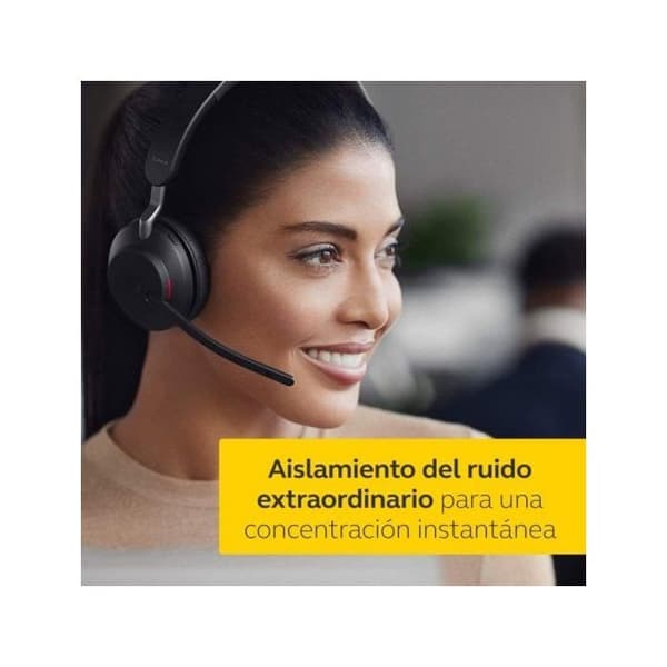Jabra Evolve2 65 - USB-A UC Mono - Svart