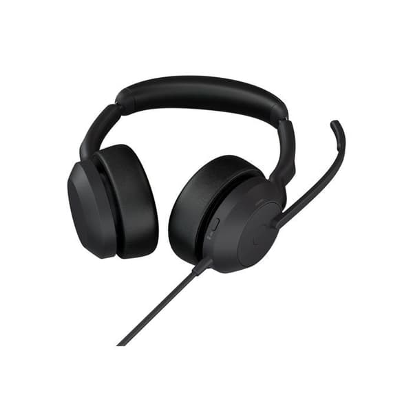 Headset - Bluetooth - trådlöst - USB-C - Jabra - Jabra Evolve2 50 UC Stereo - headset