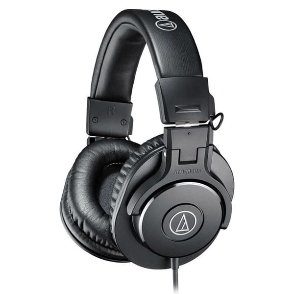 Studiohörlurar - Audio Technica - ATH-M30x - Mattsvart - Circumaural - Neodym