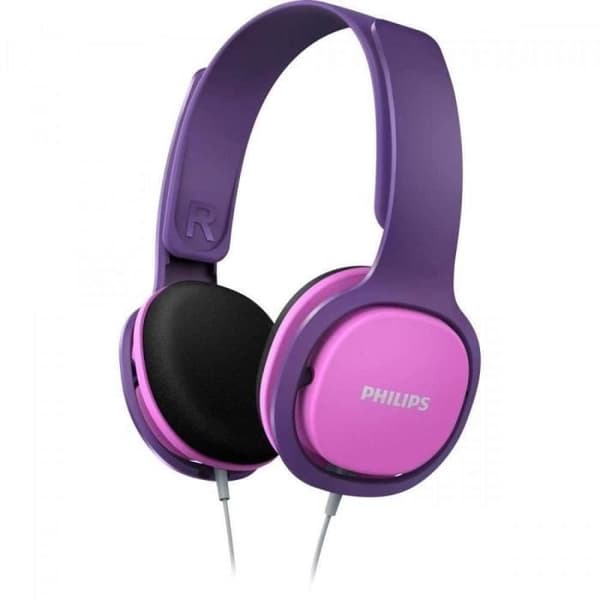 Philips supraura-hörlurar för barn - rosa / lila