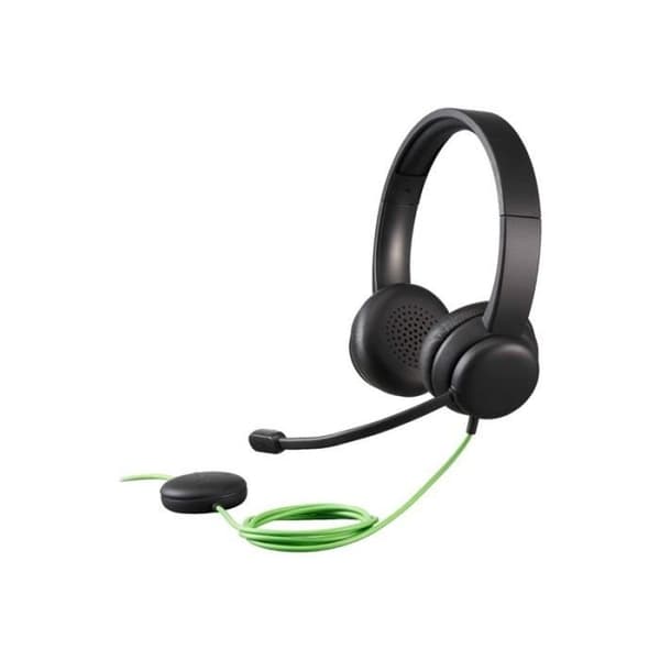 Headsetmikrofon - trådbunden - USB-A - Acer - Acer AHW250 - Retail Pack - headsetmikrofon - on-ear - vertikal - trådbunden - USB-A - svart
